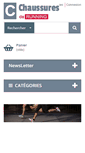 Mobile Screenshot of chaussurederunning.com
